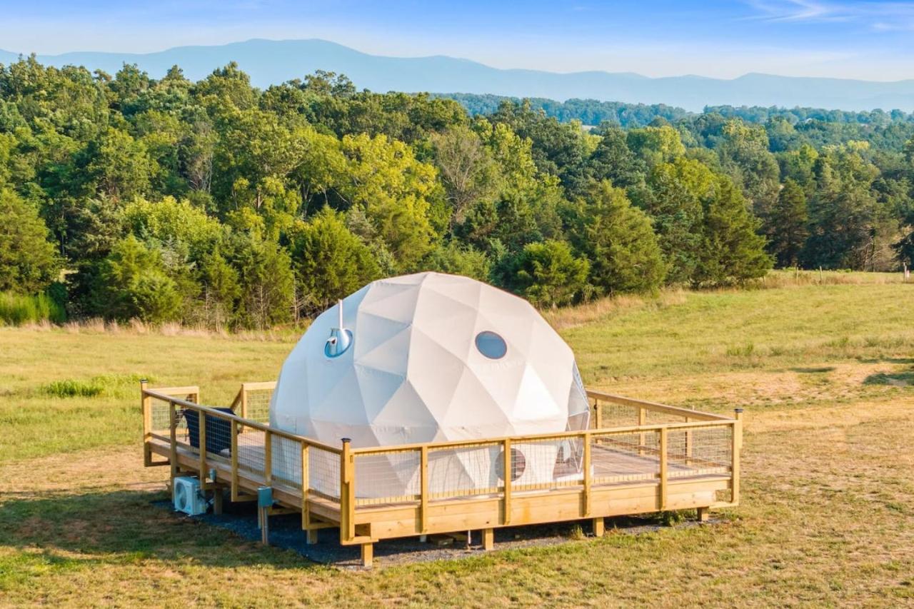 Tranquil Dome At Faraway Camp Guest House Luray Exterior foto
